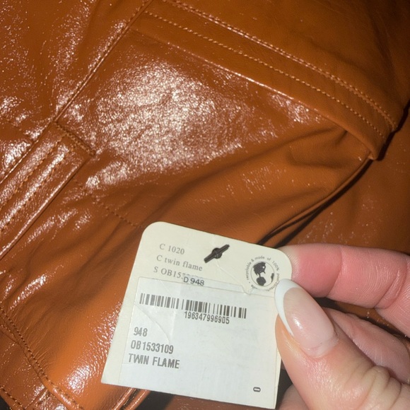 NWT Free People Star-Crossed Lovers Vegan pants SIZE 0 - Picture 7 of 8